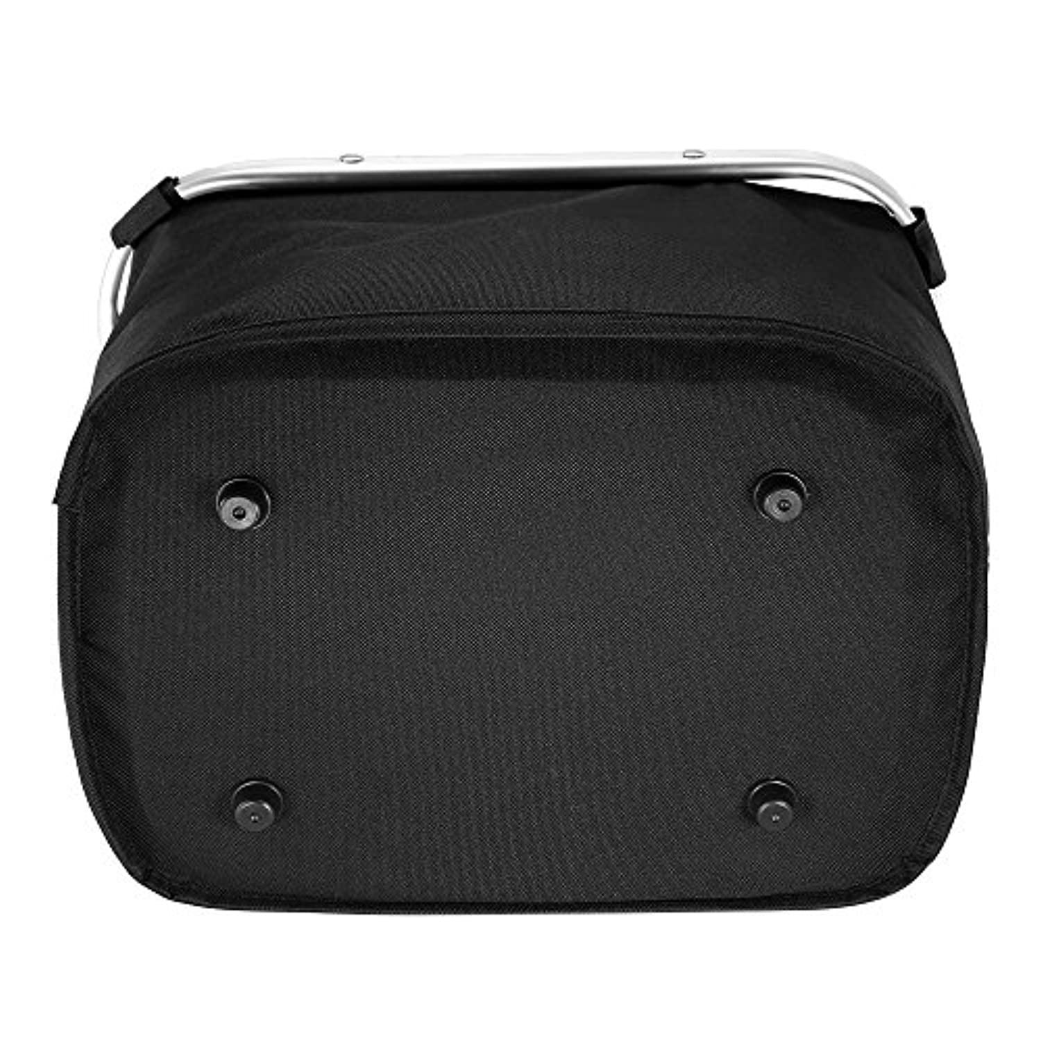 Lixada Vélo Panier Avant Pliant Amovible Vélo Guidon Panier Pet Cat Chien Transporteur Sac En Aluminium Cadre Top Poignées 34 x 24 x 24.5cm One PETS-TOP