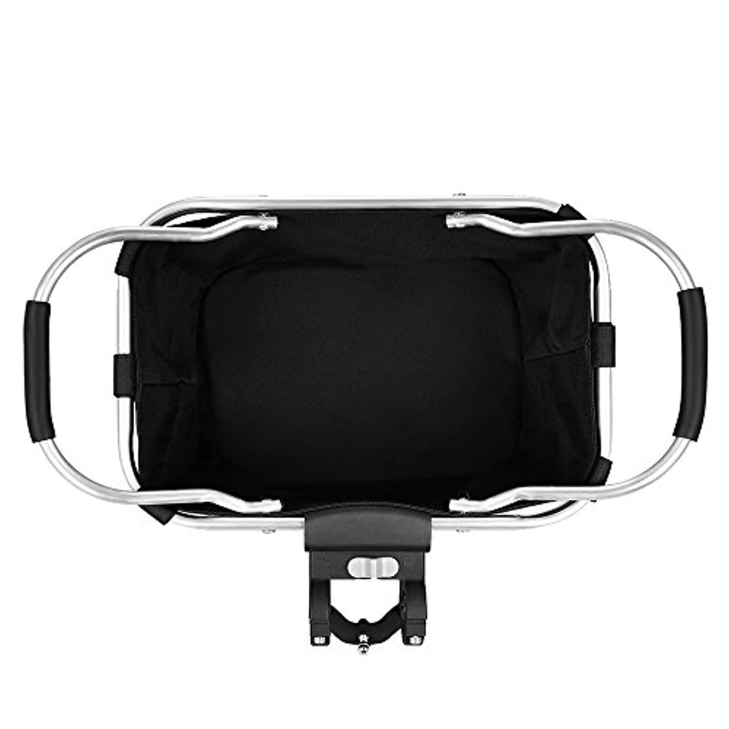 Lixada Vélo Panier Avant Pliant Amovible Vélo Guidon Panier Pet Cat Chien Transporteur Sac En Aluminium Cadre Top Poignées 34 x 24 x 24.5cm One PETS-TOP