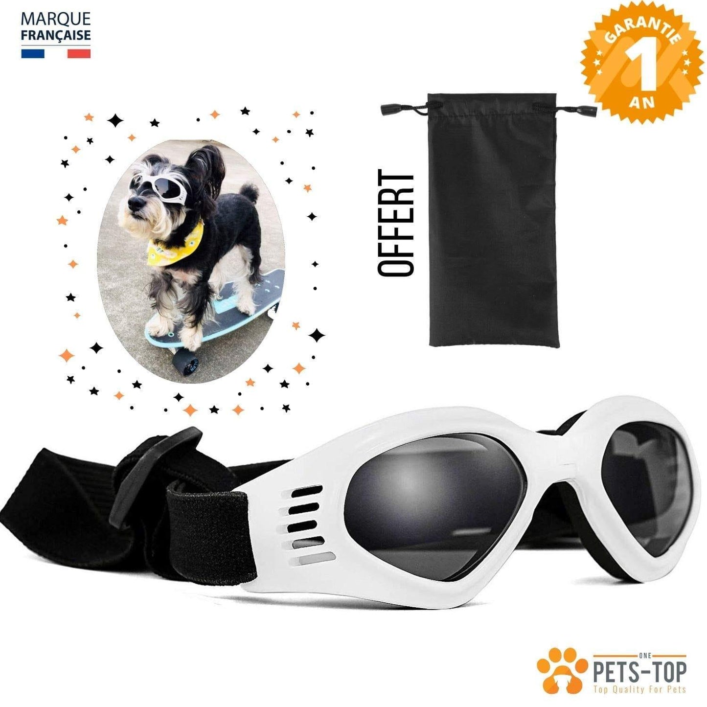 Lunettes De Soleil Pour Chien One PETS-TOP
