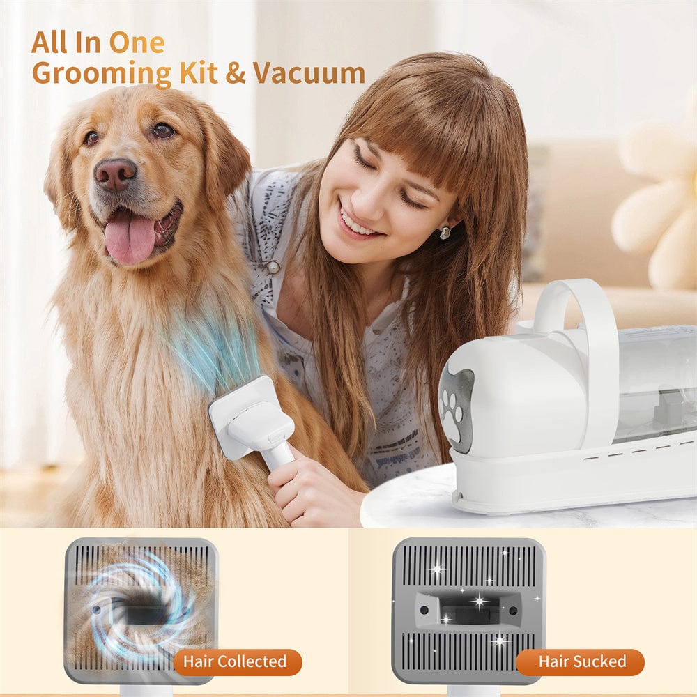 Machine de toilettage 7 - en - 1 chien & chat – Aspirateur, tondeuse & soins - One PETS - TOP