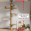 Maison d’arbre réglable chat – Tour du sol au plafond avec hamac - One PETS - TOP