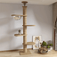 Maison d’arbre réglable chat – Tour du sol au plafond avec hamac - One PETS - TOP