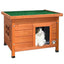 Maison en bois pour chat – Niche intérieure/extérieure avec toit étanche - One PETS - TOP