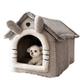 Maison pliante pour chiens & chats – Panier douillet avec matelas - One PETS - TOP