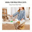 Mangeoire 3-en-1 pour chat & chiot – Bols inox surélevés avec support bois 3 in 1 One PETS-TOP