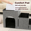 Marches pliables 3 - en - 1 pour chiens – Escalier antidérapant durable - One PETS - TOP
