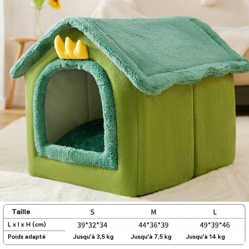 Nid Chaleureux Pliable Pour Animaux De Compagnie 🐶🐱 - One PETS-TOP – vue 9