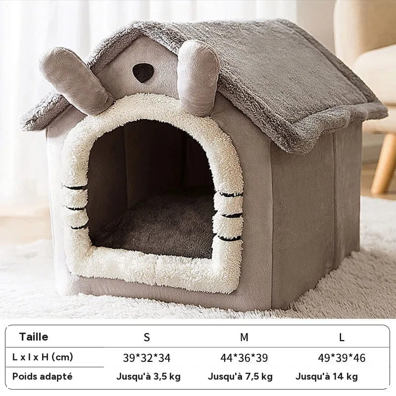 Nid Chaleureux Pliable Pour Animaux De Compagnie 🐶🐱 - One PETS-TOP – vue 7