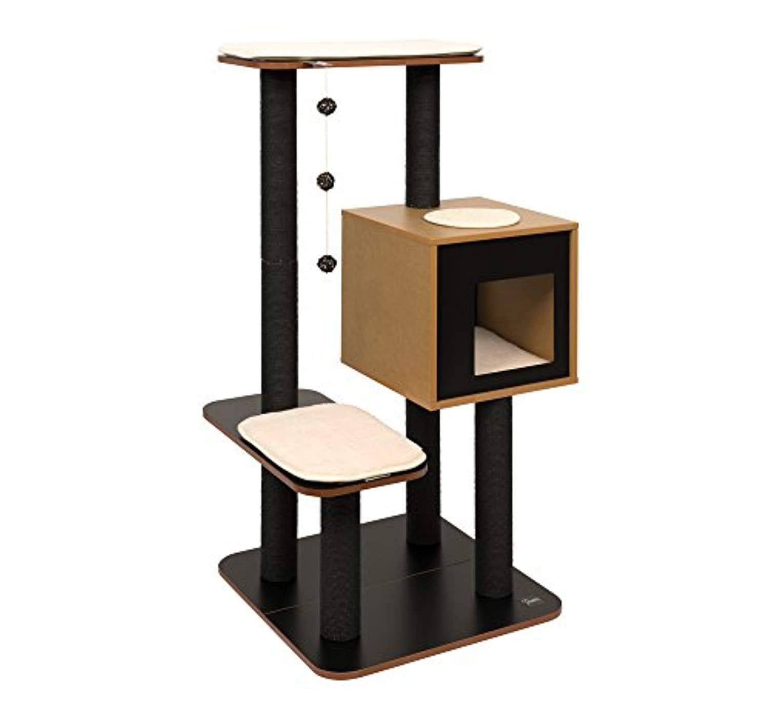 Arbre À Chat Haut, Noir - One PETS-TOP