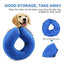Collier Gonflable De Récupération Collerette De Protection Ajustable Cône De Cicatrisation Confortable Pour Chien (S) - One PETS-TOP