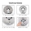 Collier Gonflable De Récupération Rétablissement Protecteur Doux Pour Chiens Et Chats Xh003 (L, Grey) - One PETS-TOP