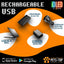 Collier Led Chien Idled™ Rechargeable Lumineux Message Personnalise Ajustable Clignotant - One PETS-TOP