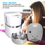 Distributeur Automatique Pour Animaux Domestiques, Chien Chat Distributeur De Nourriture&Gamelle En Inox, Contrôle De Portion Et Enregistrement Vocal- Supporte Batterie Et Adaptateur - One PETS-TOP