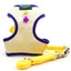 Ensemble Harnais Et Laisse Pour Chat Et Petit Chien Harnais De Promenade Harnais En Maille Souple Harnais Réglable Pour Chat Harnais Avec Sangle Réfléchissante Ajustement Confortable Pour Ani - One PETS-TOP