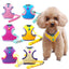 Ensemble Harnais Et Laisse Pour Chat Et Petit Chien Harnais De Promenade Harnais En Maille Souple Harnais Réglable Pour Chat Harnais Avec Sangle Réfléchissante Ajustement Confortable Pour Ani - One PETS-TOP