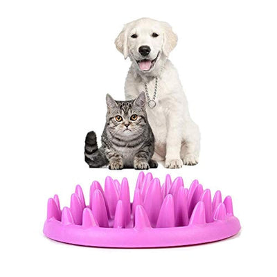 Gamelle D'Alimentation Lente Anti Ballonnements Pour Petits, Moyens Grands Chiens Et Chats, Gamelle Anti-Glouton Gamelle Interactif Pour Chien Chat Gamelle Evite Manger Vite - One PETS-TOP