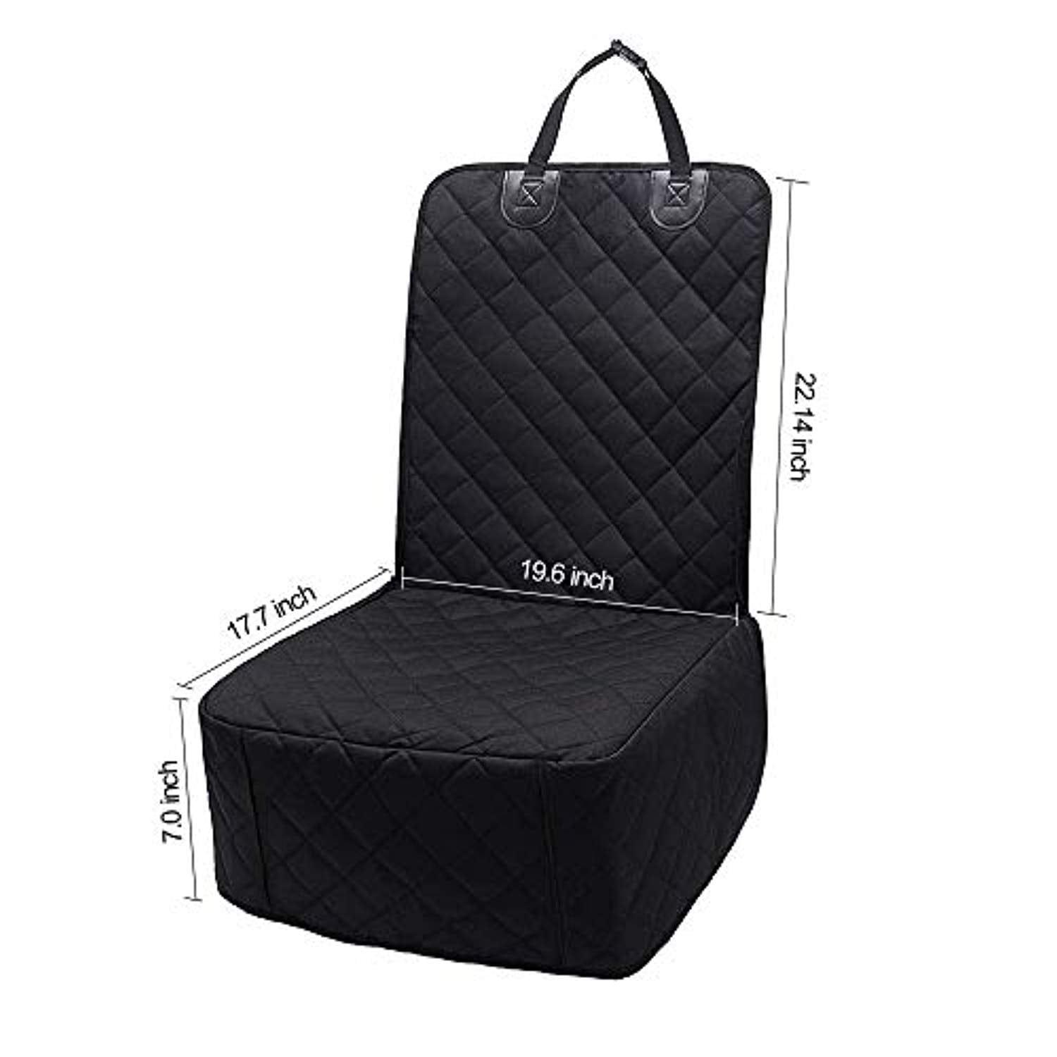 Housse De Siège Avant Pour Chien Voiture Universelle Imperméable Protection Intégrale Siège Couverture Pour Animaux Avec Ancrages De Siège - One PETS-TOP