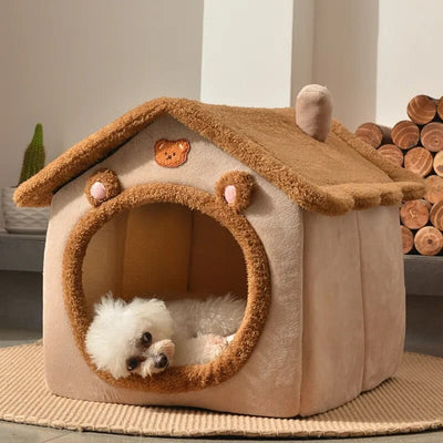 Nid Chaleureux Pliable Pour Animaux De Compagnie 🐶🐱 - One PETS-TOP