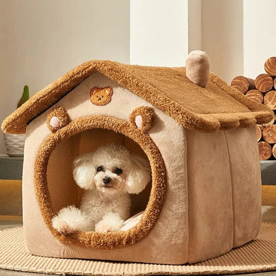 Nid Chaleureux Pliable Pour Animaux De Compagnie 🐶🐱 - One PETS-TOP