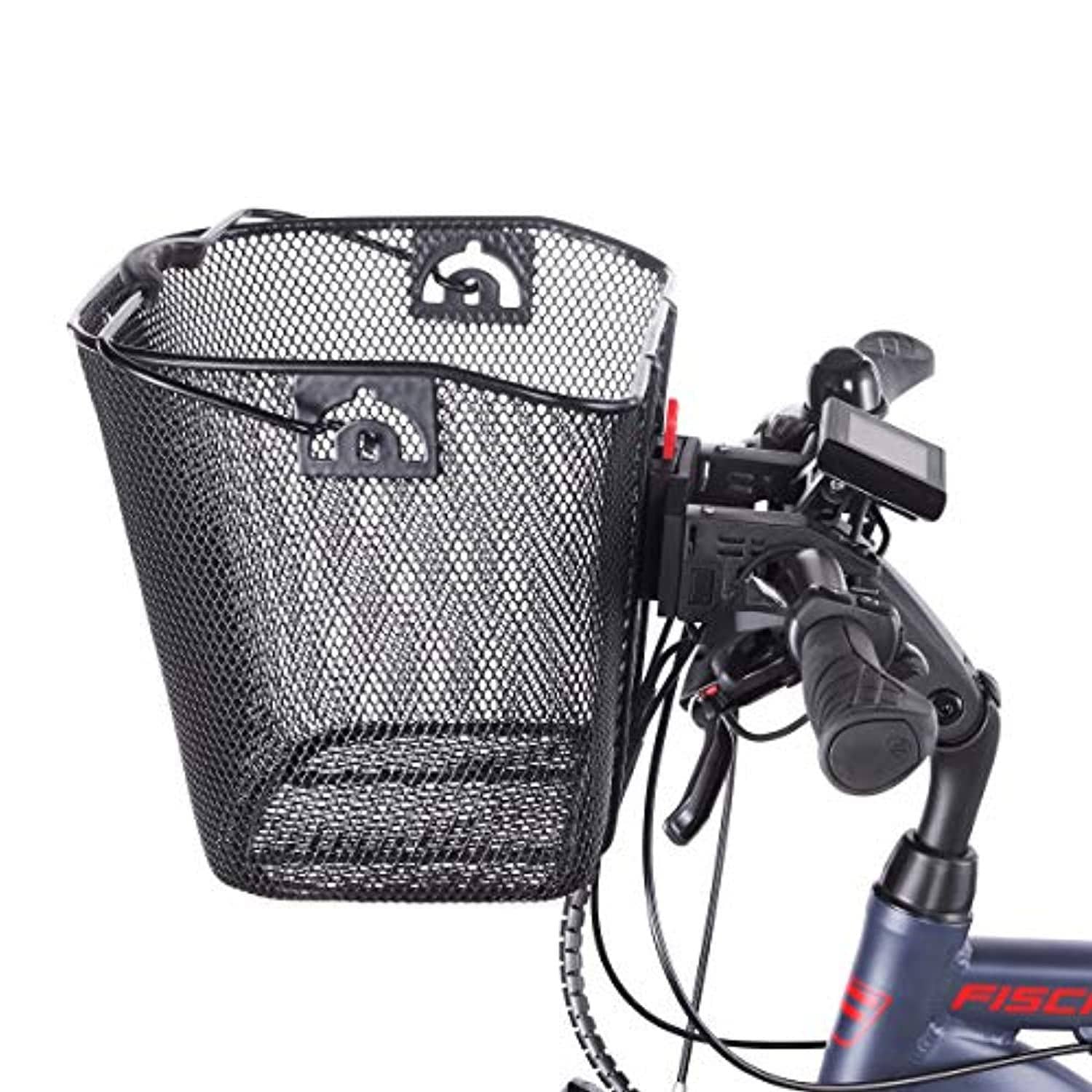 Panier De Guidon Spécialement Conçu Pour Les Vélos Électriques, Charge Maximale 5 Kg, Montage Rapide Et Facile. - One PETS-TOP