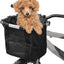 Panier De Vélo Détachables Cycle Avant Toile Panier Transporteur Sac Pet Carrier En Alliage D'Aluminium - One PETS-TOP