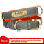 🐾 Collier en Cuir Personnalisé pour Chien – Avec Plaque Gravée Nom & Téléphone - One PETS-TOP