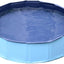 Piscine Pour Chien Bassin Pvc Pliable Anti-Glissant Facile À Nettoyer Diamètre 100 Cm Hauteur 30 Cm Bleu - One PETS-TOP