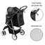 Poussette Chien Chat Poussette Avec 4 Roues - One PETS-TOP