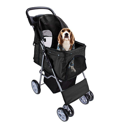 Poussette Chien Chat Poussette Avec 4 Roues - One PETS-TOP