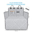 Protection Coffre Voiture Chien Étanche 100%, Housse Protection Coffre Antidérapante, Housse Voiture Chien Supérieure, Tapis Pique Niques, Compatible Avec La Plupart Des Suv, Argent - One PETS-TOP