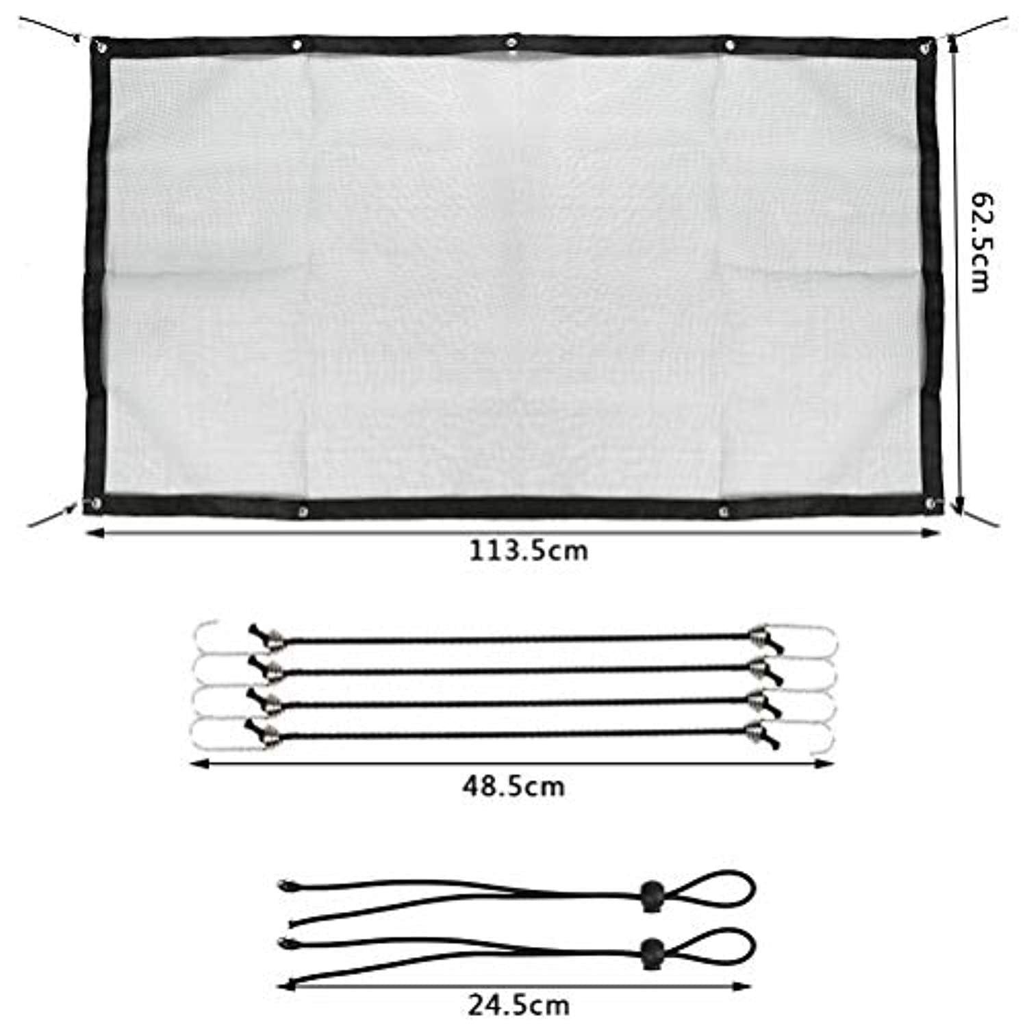 Protection En Filet Filet Barriere De Securite De Voiture Pour Animal De Compagnie, Séparation Auto Pour Chien Chat Filet, Fixer Aux Sièges Pour Bloquer - One PETS-TOP