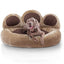 Pattes de luxe - lit design en simili cuir pour animaux