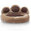 Pattes de luxe - lit design en simili cuir pour animaux