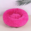 Panier apaisant pour chien & chat – Lit donut moelleux, doux et confortable Rose / S:40cm Maxi 1.3kg One PETS-TOP