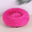 Panier apaisant pour chien & chat – Lit donut moelleux, doux et confortable Rose / L:60cm Maxi 4.5kg One PETS-TOP