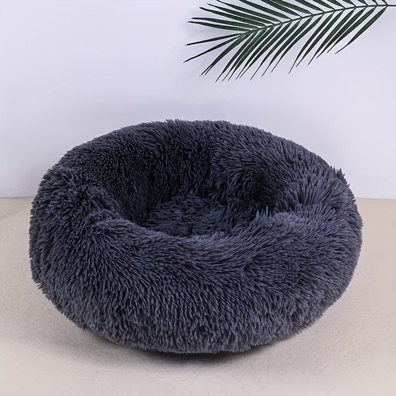 Panier apaisant pour chien & chat – Lit donut moelleux, doux et confortable One PETS-TOP