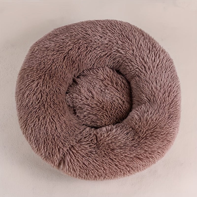 Panier apaisant pour chien & chat – Lit donut moelleux, doux et confortable One PETS-TOP