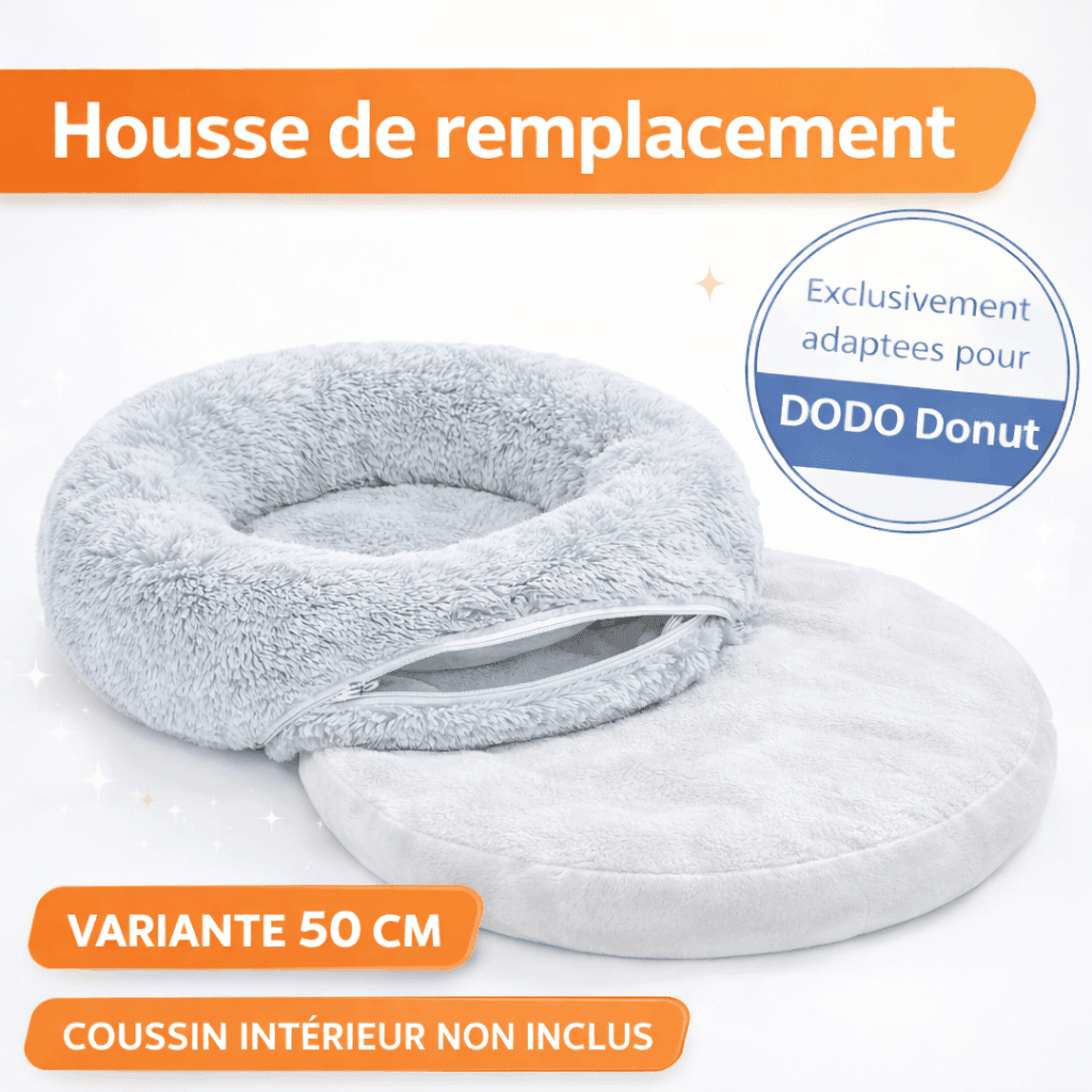 Panier apaisant pour chien – DODO Donut™ orthopédique & anti - stress - One PETS - TOP