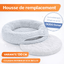 Panier apaisant pour chien – DODO Donut™ orthopédique & anti - stress - One PETS - TOP