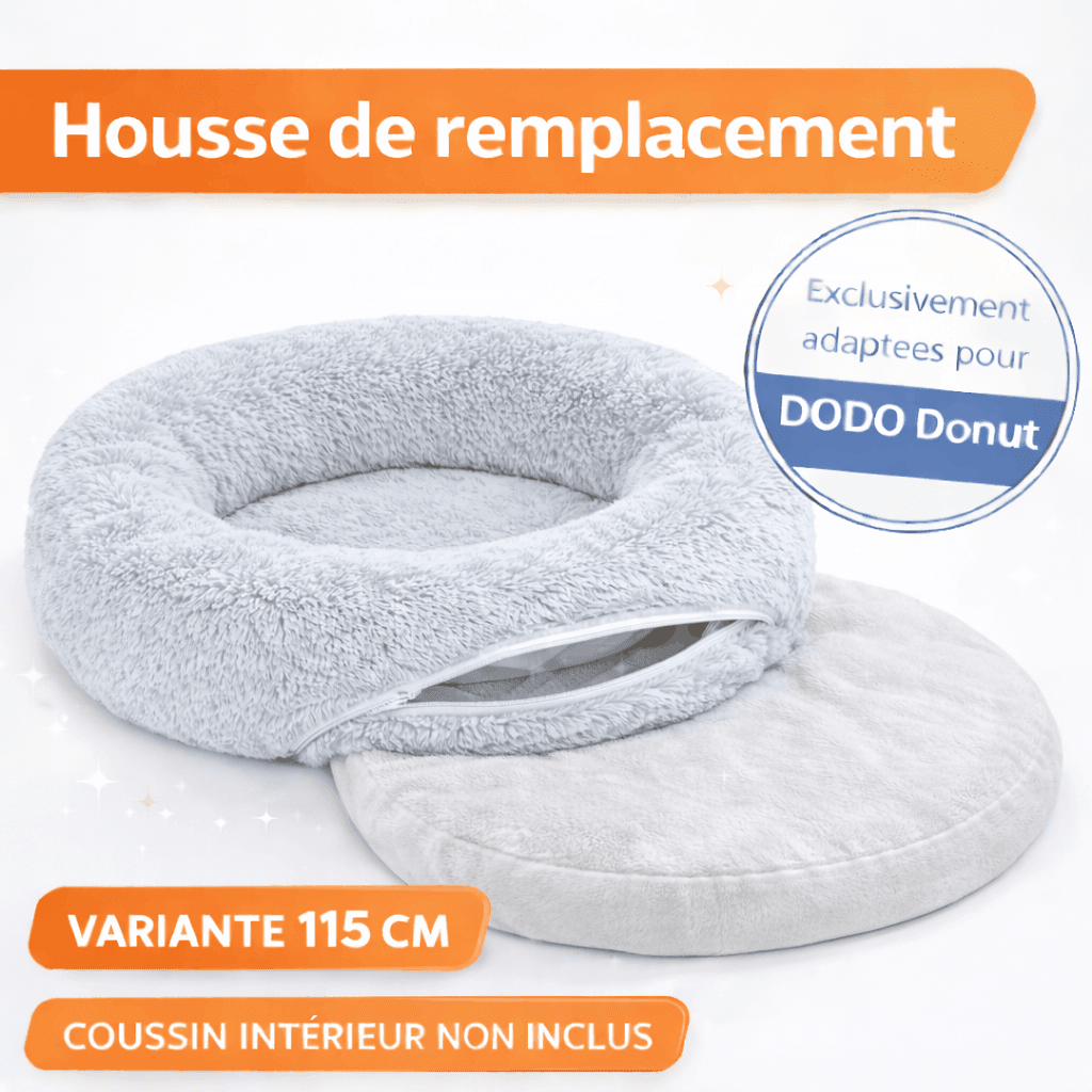 Panier apaisant pour chien – DODO Donut™ orthopédique & anti - stress - One PETS - TOP