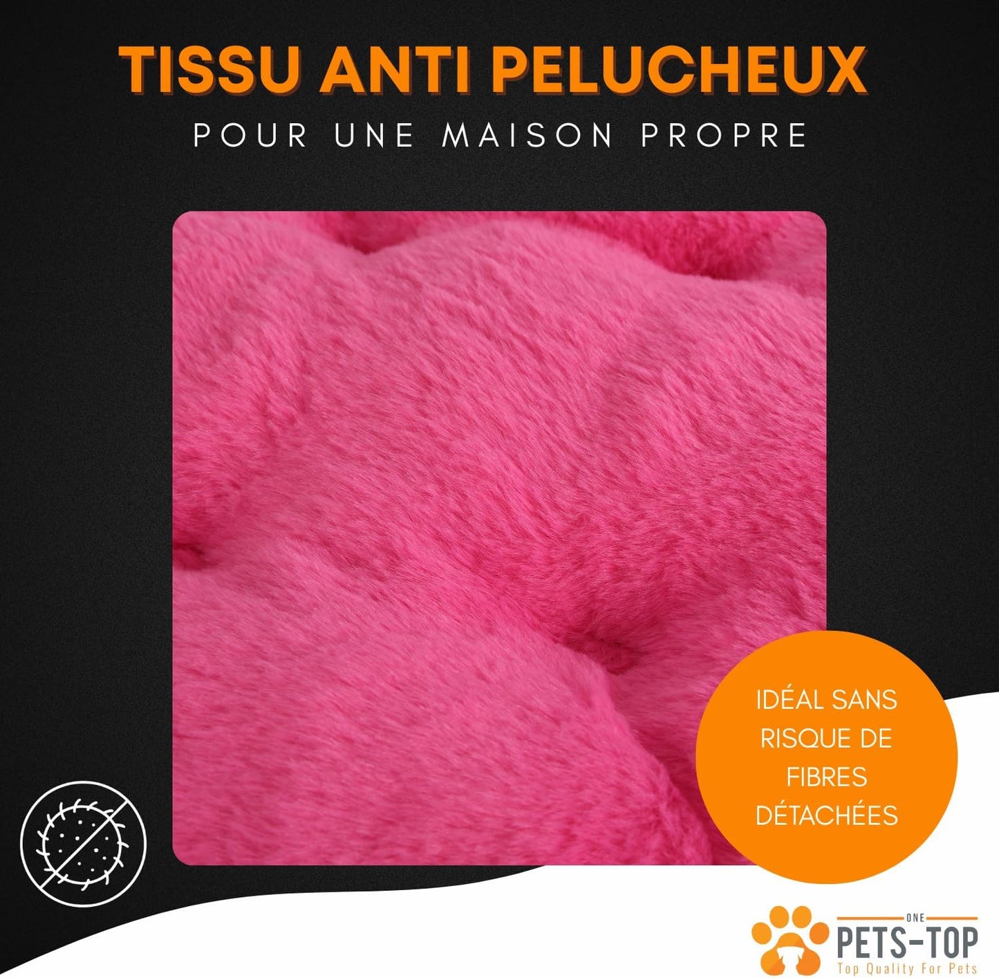 Panier chat moelleux One PETS - TOP – Coussin doux et confortable - Nest Moew - One PETS - TOP