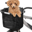 Panier De Vélo Détachables Cycle Avant Toile Panier Transporteur Sac Pet Carrier En Alliage D'Aluminium - One PETS - TOP