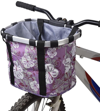 Panier De Vélo Détachables Cycle Avant Toile Panier Transporteur Sac Pet Carrier En Alliage D'Aluminium - One PETS - TOP