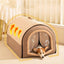 Panier tente pour chien et chat – Nid cosy lavable antidérapant - One PETS - TOP