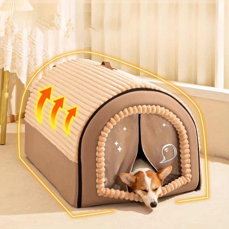 Panier tente pour chien et chat – Nid cosy lavable antidérapant - One PETS - TOP