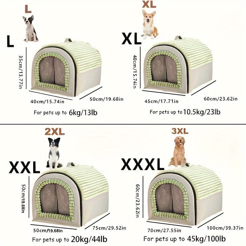 Panier tente pour chien et chat – Nid cosy lavable antidérapant - One PETS - TOP