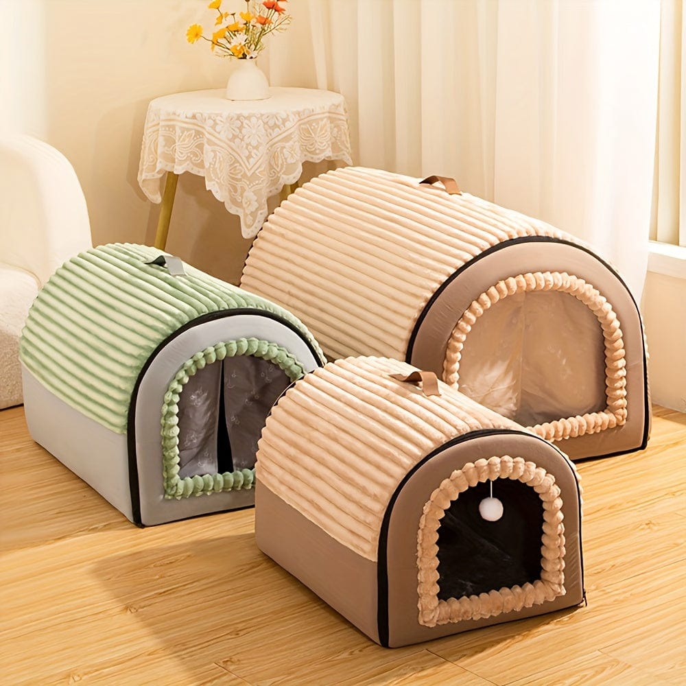 Panier tente pour chien et chat – Nid cosy lavable antidérapant - One PETS - TOP
