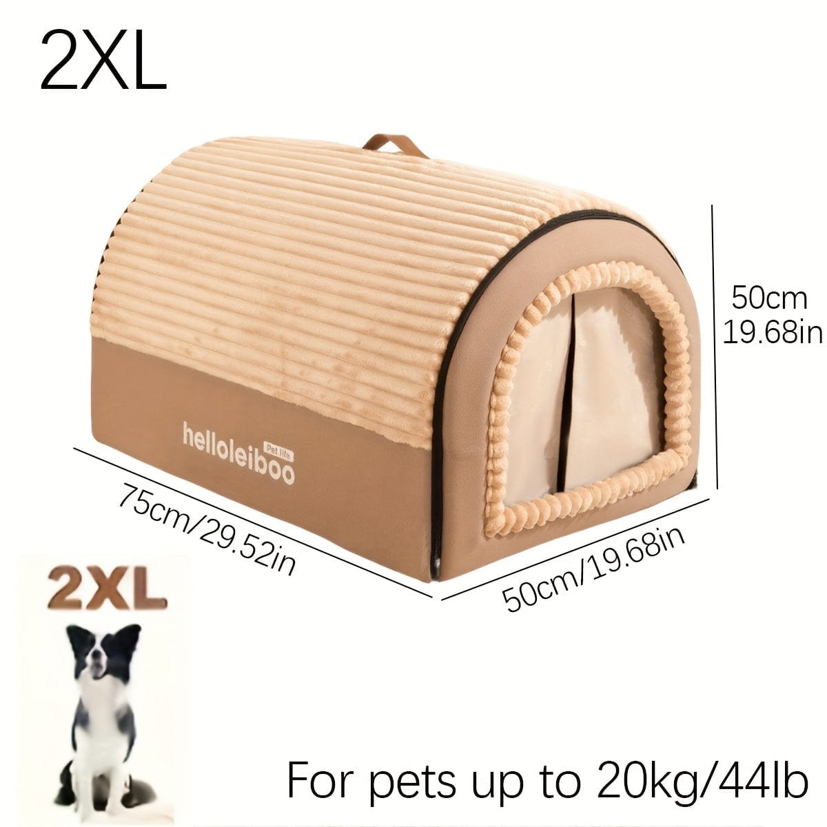 Panier tente pour chien et chat – Nid cosy lavable antidérapant - One PETS - TOP