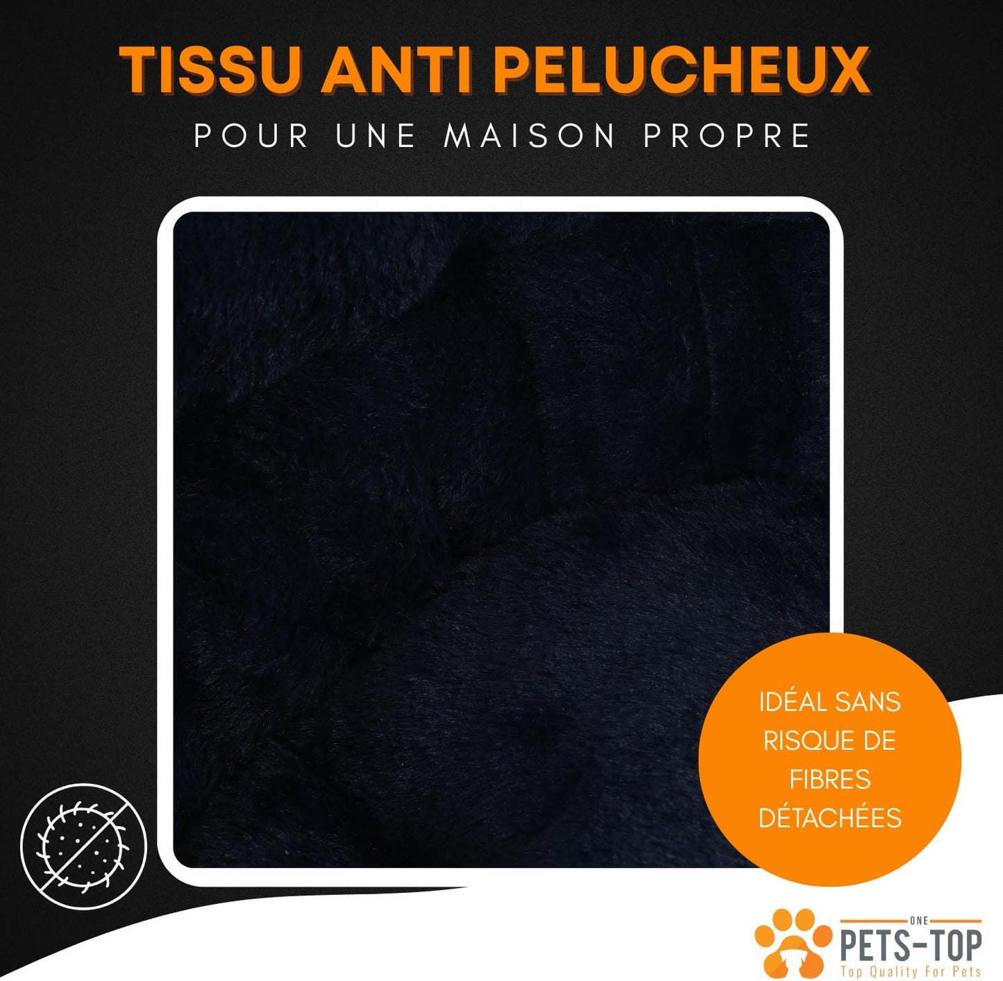 Panier chat moelleux One PETS-TOP – Coussin doux et confortable - Nest Moew