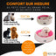 Panier chat moelleux One PETS-TOP – Coussin doux et confortable - Nest Moew